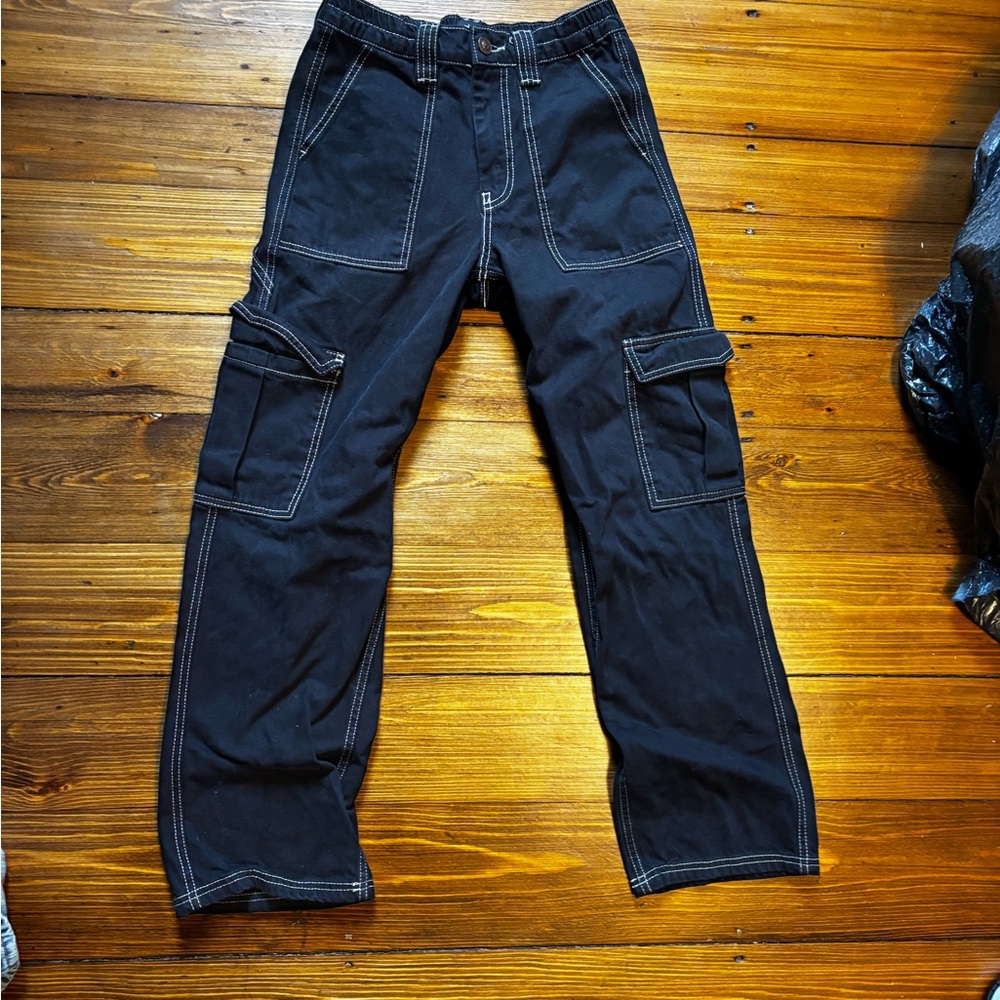 BDG Black Cargo Pants Relaxed Fit
